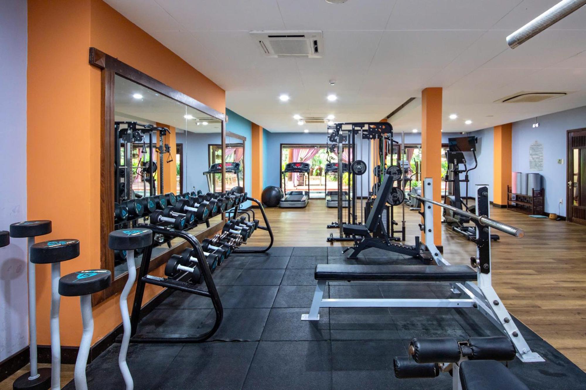Palm Garden Beach Resort & Spa Hoi An Exterior foto The gym at the hotel